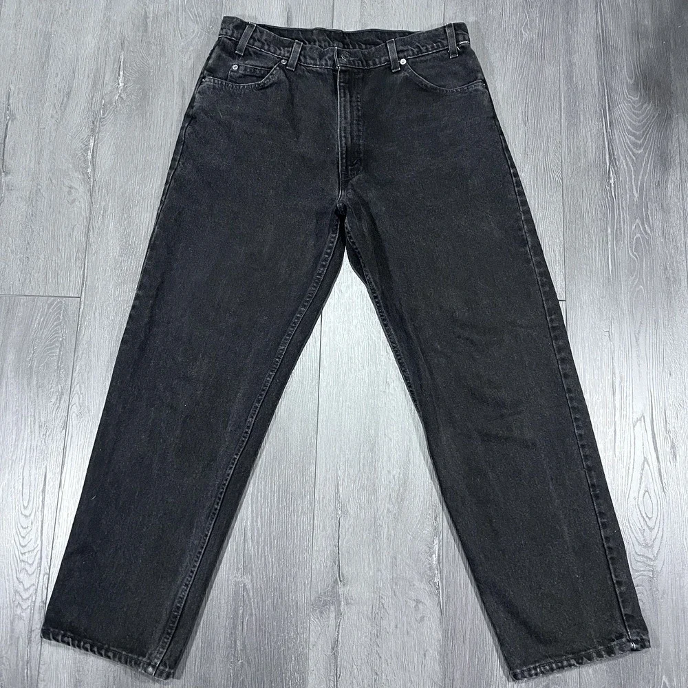 VTG Levis Jeans Men 36x31 Wide Leg Made USA 90s 1990 601 Rare Western Y2K Grunge